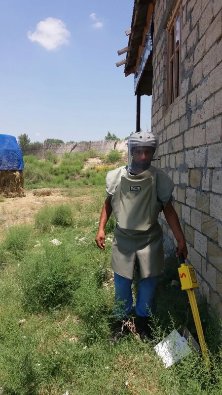 Füzuli rayonunda mərmi tapılıb