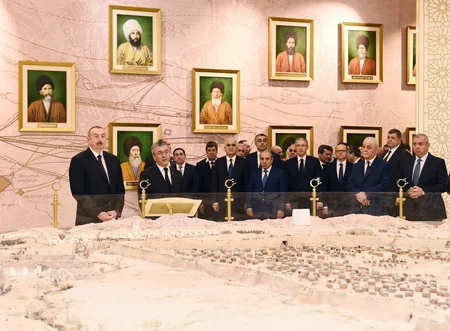 President Ilham Aliyev visits memorial complex People's memory’ in Ashgabat