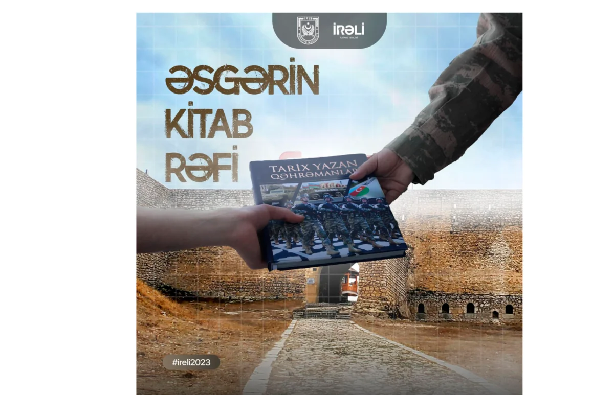 “Əsgərin Kitab Rəfi” kitab toplama aksiyasına yenidən start verilir