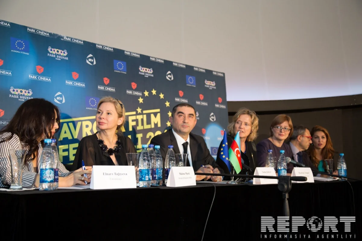 Bakıda V Avropa Film Festivalının açılışı olub - Fotoreportaj