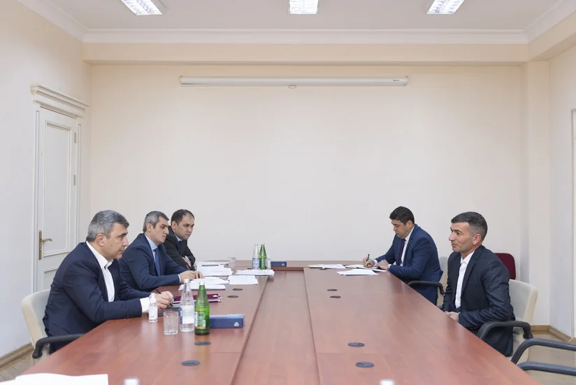 İnam Kərimov Ağcabədidə vətəndaşları qəbul edib