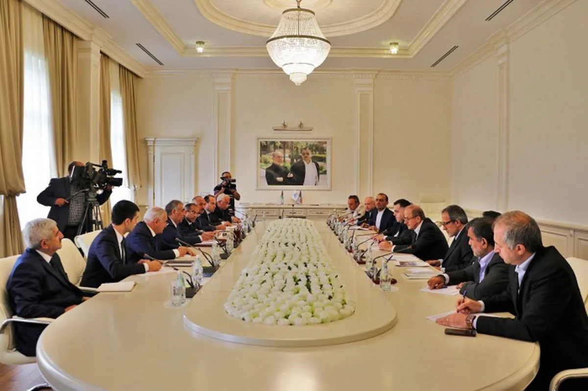 ​Azəravtoyolda İran nümayəndə heyəti ilə görüş keçirilib