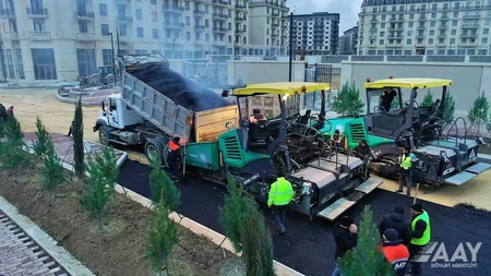 Ağ şəhərdə 12 küçə inşa edilir