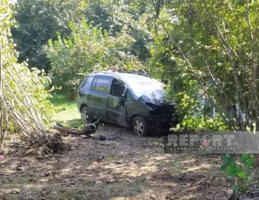 Zaqatalada yol qəzasında sürücü ölüb Zaqatalada yol qəzasında sürücü ölüb