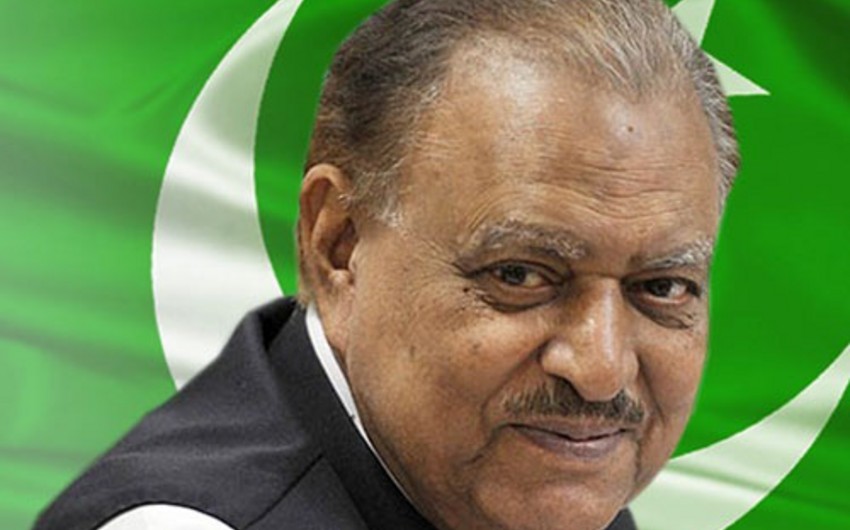 ​Pakistan Prezidenti Əjdərbəy məscidində olub