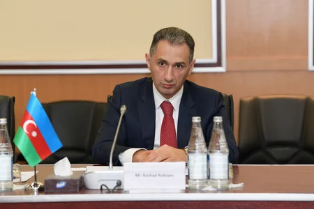 Rəşad Nəbiyev İraq parlamentinin nümayəndə heyəti ilə görüşüb