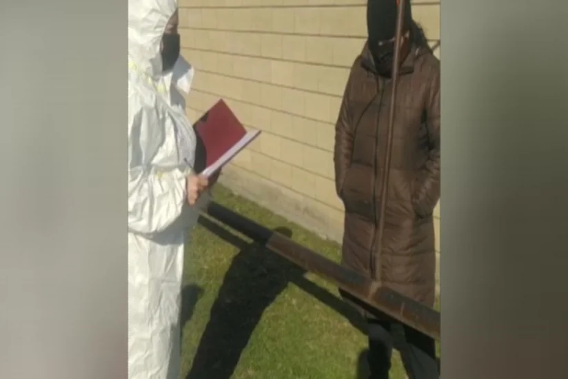 В Балакене больную коронавирусом задержали во время торговли на рынке