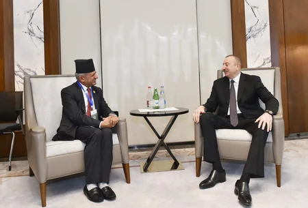 Prezident İlham Əliyev Serbiya, Venesuela və Nepalın XİN başçıları ilə görüşüb