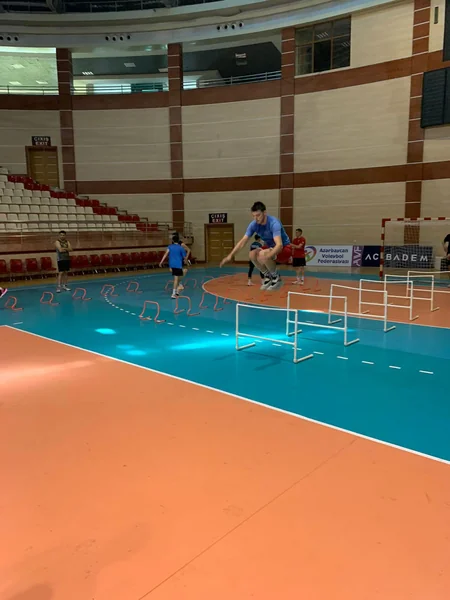 Azərbaycanın voleybol millisi nüfuzlu yarışlara Bakıda hazırlaşır