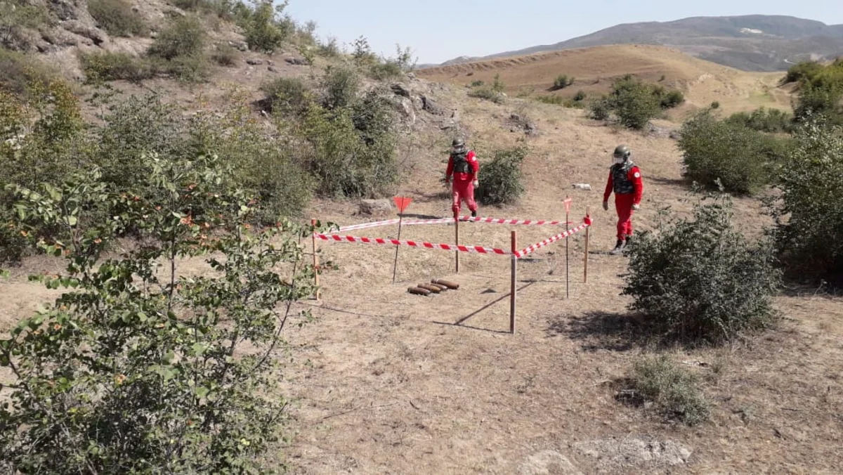 DSX Ağstafada 7 top mərmisi aşkarladı