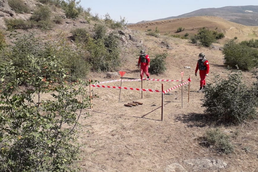 DSX Ağstafada 7 top mərmisi aşkarladı
