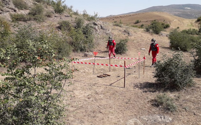 DSX Ağstafada 7 top mərmisi aşkarladı