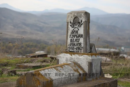 Qubadlıda erməni vandaliziminə məruz qalan qəbiristanlıq - FOTOREPORTAJ