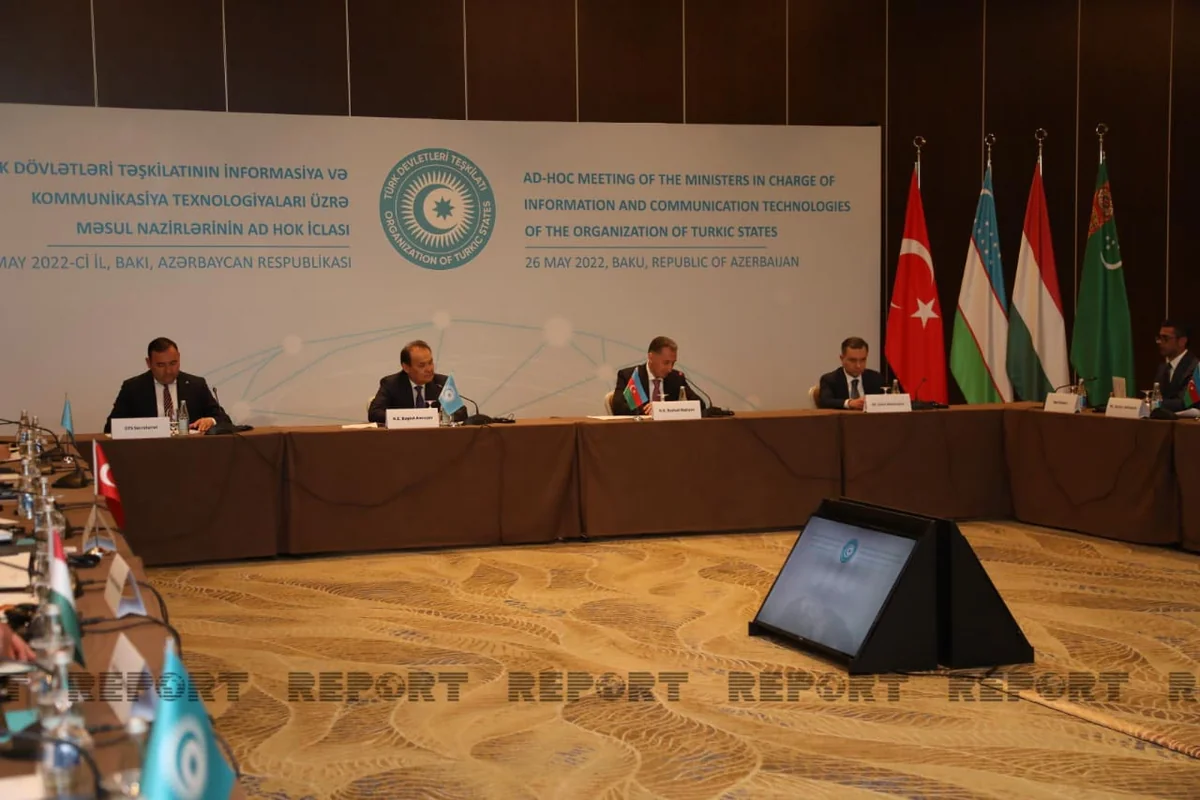 Türk Dövlətləri Təşkilatına üzv ölkələrin İKT üzrə ad hok iclası keçirilib