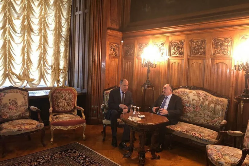XİN Elmar Məmmədyarov - Sergey Lavrov görüşü ilə bağlı məlumat yayıb