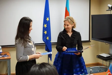 Baku awards winners of competition launched by the EU office in Azerbaijan - PHOTOS