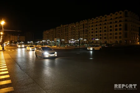 Bakıda işıqforun işləməməsi sürücülər arasında çaşqınlıq yaradır - VİDEO