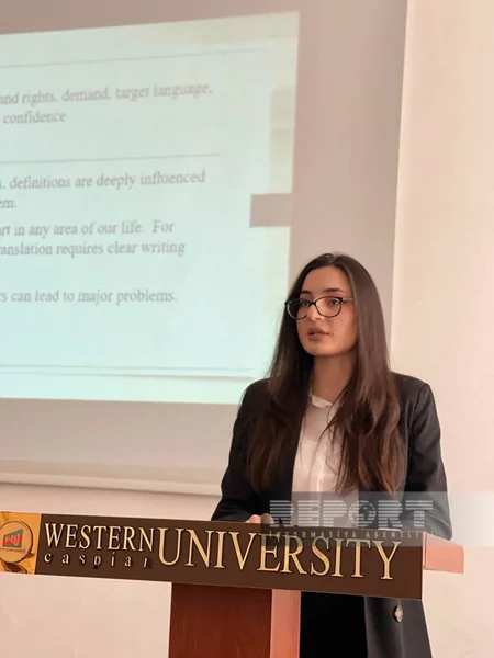 Qərbi Kaspi Universitetində Gənc Tərcüməçilərin I elmi konfransı keçirilib
