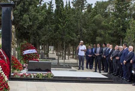 Natiq Əliyevin xatirəsi anılıb