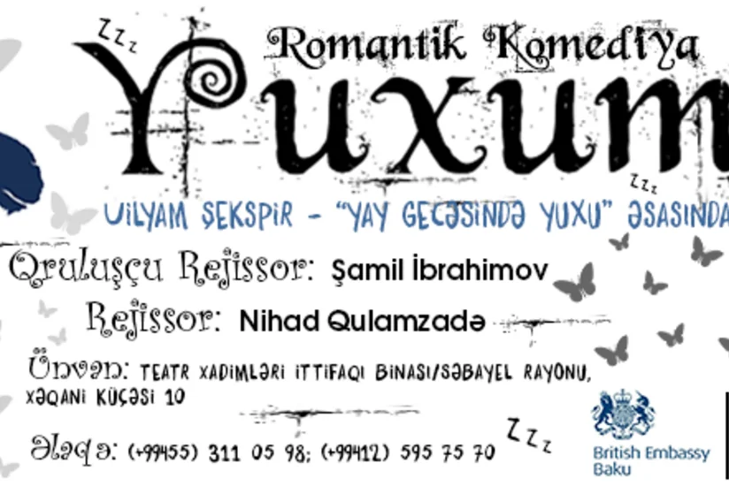 Bakıda “Yuxum” romantik komediyasının premyerası keçiriləcək