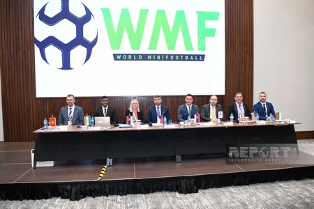 Bakıda Dünya Minifutbol Federasiyasının Baş Assambleyasının iclası keçirilib