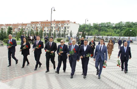 Quba-Xaçmaz Regional Təhsil İdarəsinin müdirinin təqdimatı olub