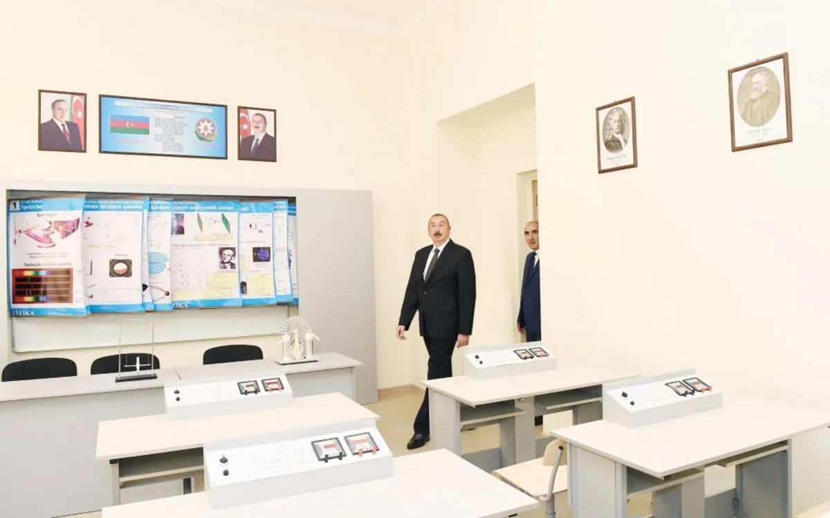 Bakıdakı 2 nömrəli texniki-humanitar liseyin binası əsaslı təmir edilib - YENİLƏNİB
