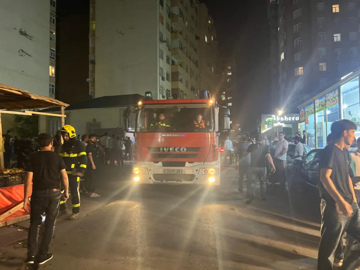 Abşeronda yaşayış binasında partlayış olub, xəsarət alanlar var