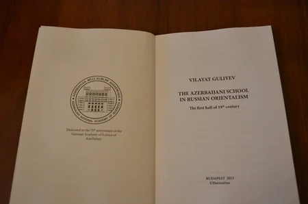 Budapeştdə Vilayət Quliyevin monoqrafiyası işıq üzü görüb