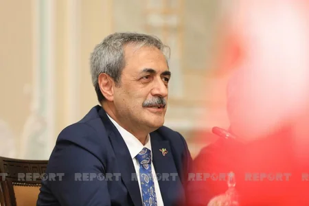 Kamran Əliyevlə Türkiyənin Ali Məhkəməsinin Baş Prokuroru arasında görüş olub 