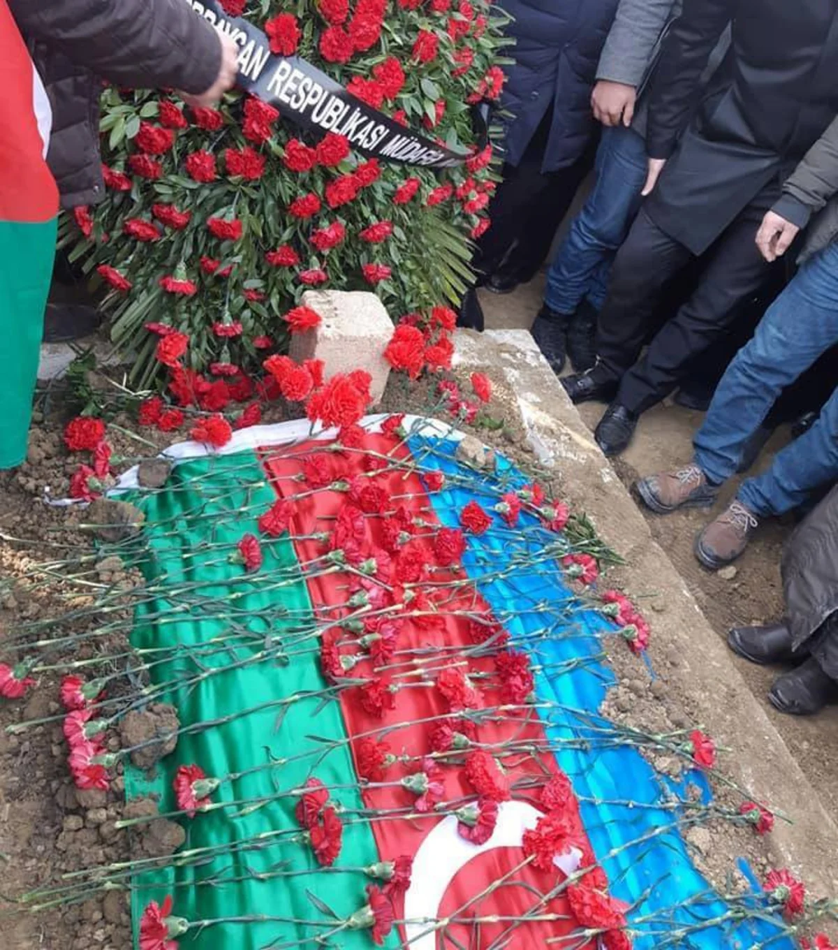 Qarabağ qazisi dəfn olundu