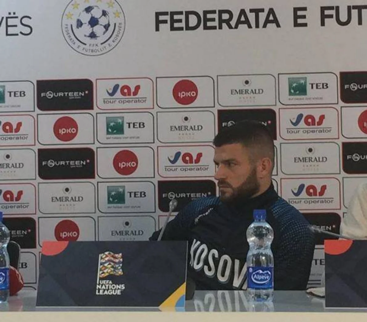 Kosovolu futbolçu: Hər iki komanda qələbə üçün əlindən gələni edəcək