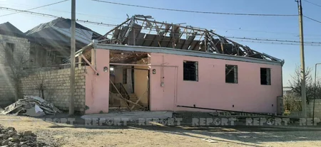 Gəncədə raket hücumu nəticəsində dağılan evlərin inşasına başlanıldı