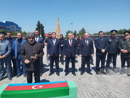 Şabranda Birinci Qarabağ müharibəsinin şəhidi Cəlil Şaxayev dəfn edilib - YENİLƏNİB