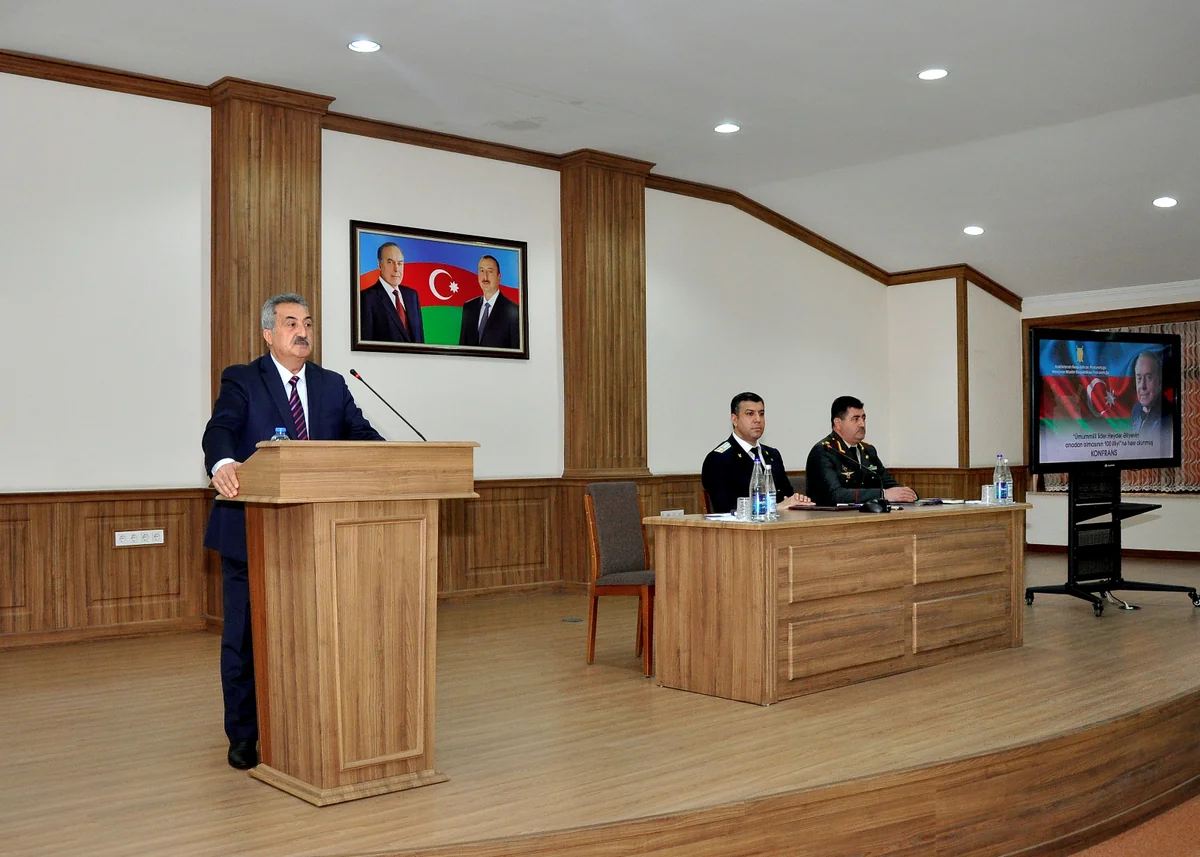 Naxçıvan Prokurorluğunda Heydər Əliyevin 100 illik yubileyinə həsr olunmuş konfrans keçirilib