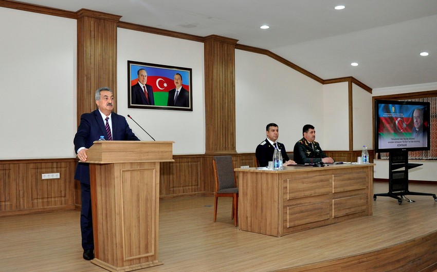 Naxçıvan Prokurorluğunda Heydər Əliyevin 100 illik yubileyinə həsr olunmuş konfrans keçirilib