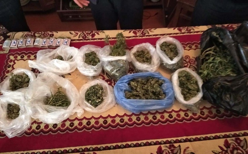 Sabirabad sakinindən 24 kq narkotik götürülüb