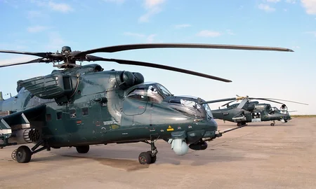 Hərbi Hava Qüvvələri helikopter bölmələrinin taktiki-uçuş məşqləri keçirilib - VİDEO