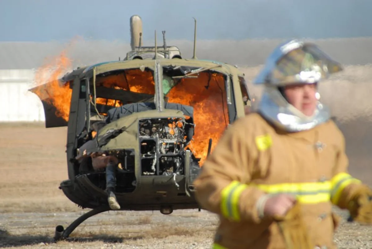 Fransada hərbi helikopter qəzası: 2 ölü, 5 yaralı var