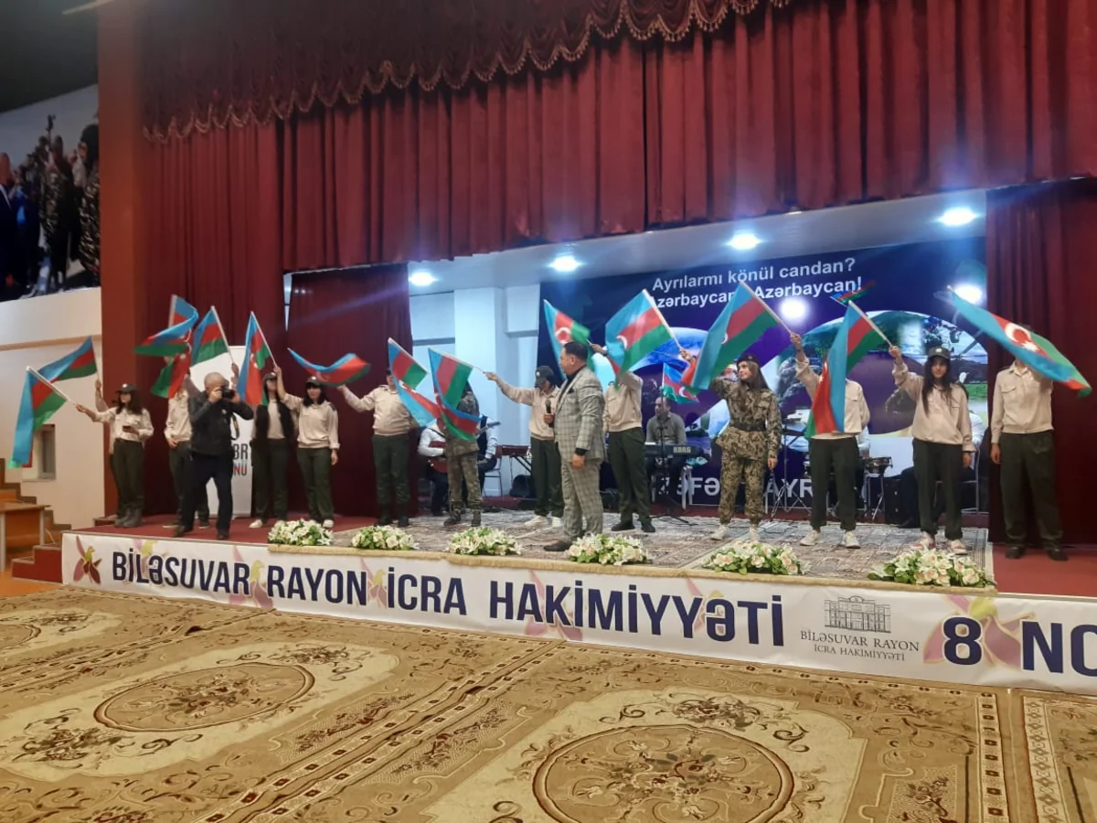 Biləsuvar və İmişlidə Zəfər Günü qeyd edilib