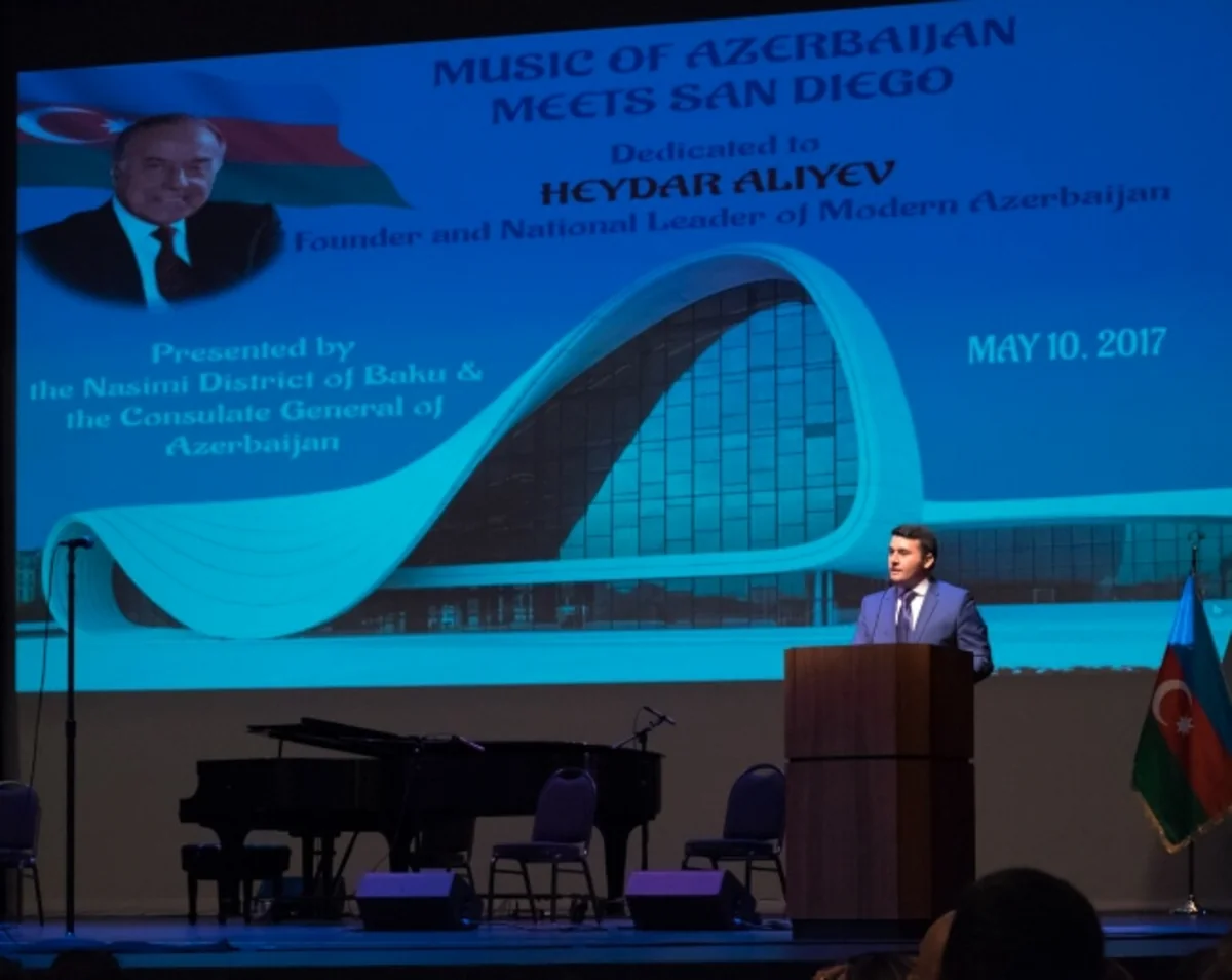 San Dieqo şəhərində Heydər Əliyevin xatirəsinə həsr olunan konsert keçirilib