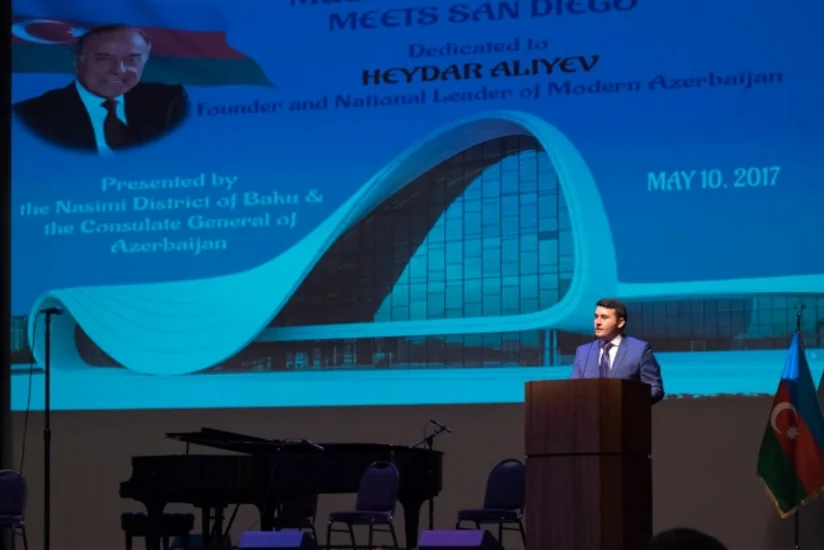 San Dieqo şəhərində Heydər Əliyevin xatirəsinə həsr olunan konsert keçirilib
