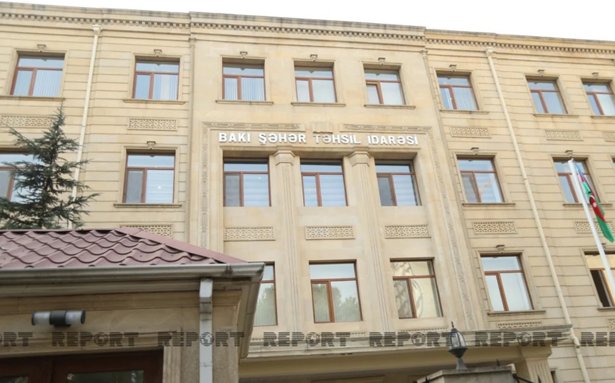 Bakıda məktəb direktoru nöqsanlara görə işdən çıxarıldı