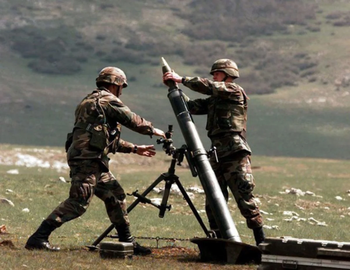 Armenia fired at Azerbaijani positions, using sniper rifles