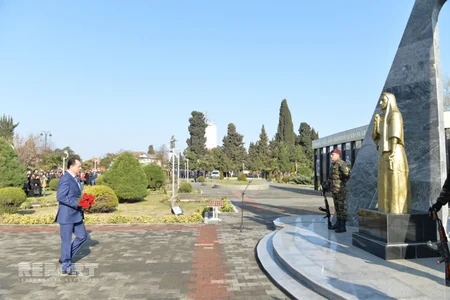 Lənkəranda Xocalı soyqırımının 24-cü ildönümü qeyd olunub - FOTO