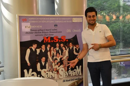 Bakı 2015ə görə Bakıya gələn qonaqlar Gənc Tamaşaçılar Teatrında tamaşaya baxıblar