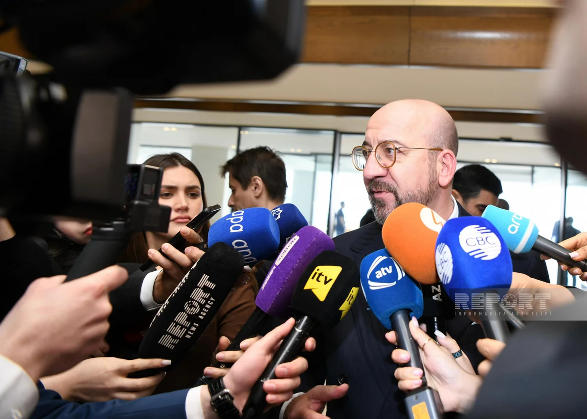 Şarl Mişel: Müasir dünyaya dialoq üçün platforma lazımdır