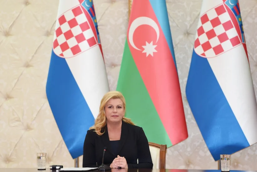 Xorvatiya prezidenti: Dağlıq Qarabağ münaqişəsi sülh və siyasi yolla həll olunmadır