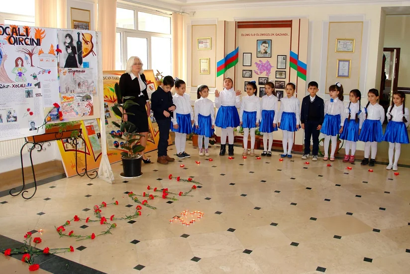 Bakı məktəblərində ilk dərslər Xocalı soyqırımına həsr edilib