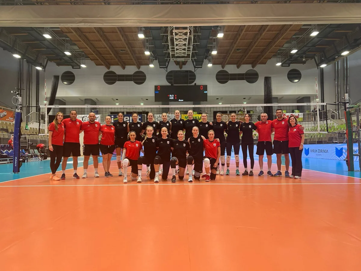Azərbaycanın qadın voleybol millisi üç yoxlama görüşü keçirib